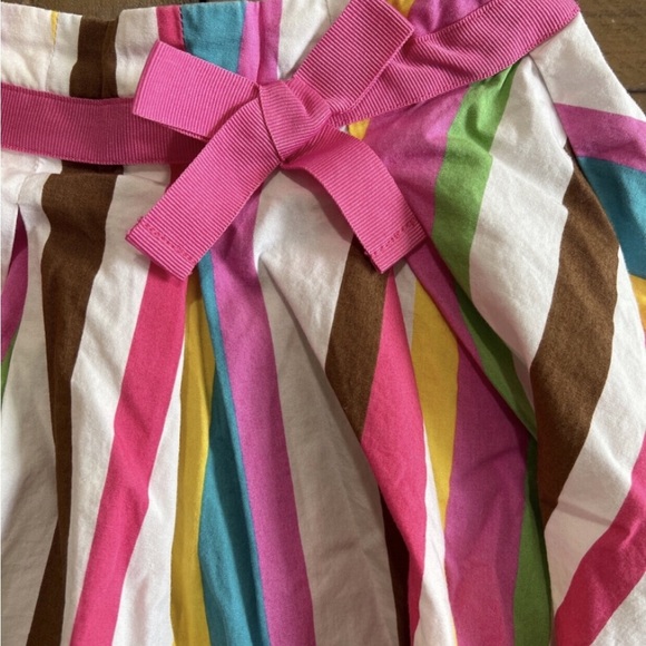 Mini Boden striped twirl skirt - Picture 2 of 5